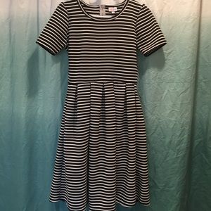 Striped Lularoe Amelia